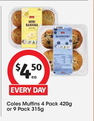 Coles Muffins