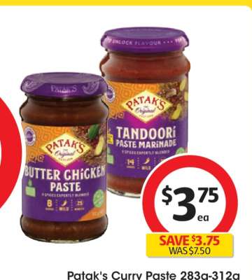 Patak's Curry Paste