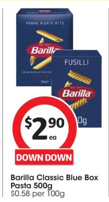 Barilla Classic Blue Box Pasta 500g