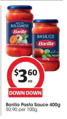 Barilla Pasta Sauce 400g