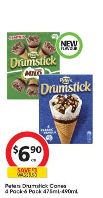 Peters Drumstick Cones