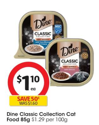 Dine Classic Collection Cat Food 85g