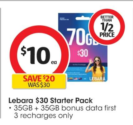 Lebara $30 Starter Pack