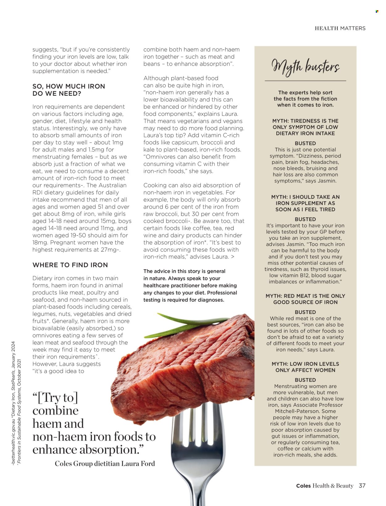 Coles catalogue - 1.6.2026 - 31.8.2026. Page 37