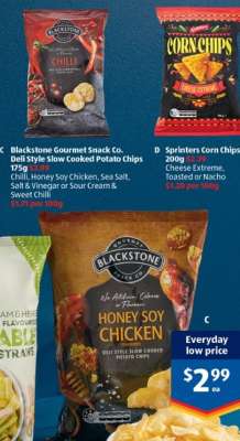 Blackstone Gourmet Snack Co. Deli Style Slow Cooked Potato Chips