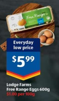 Lodge Farms Free Range Eggs
