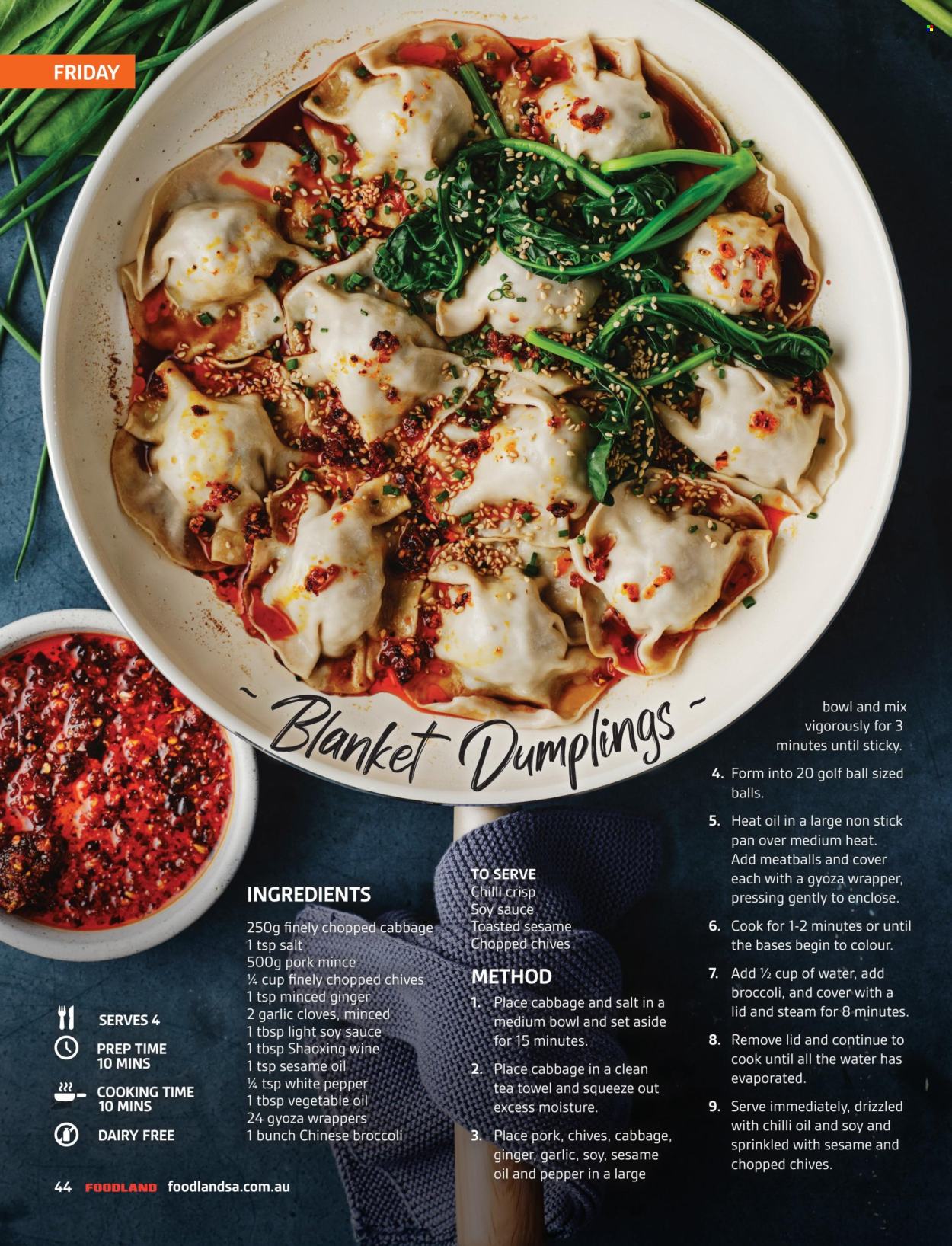 Foodland catalogue. Page 44