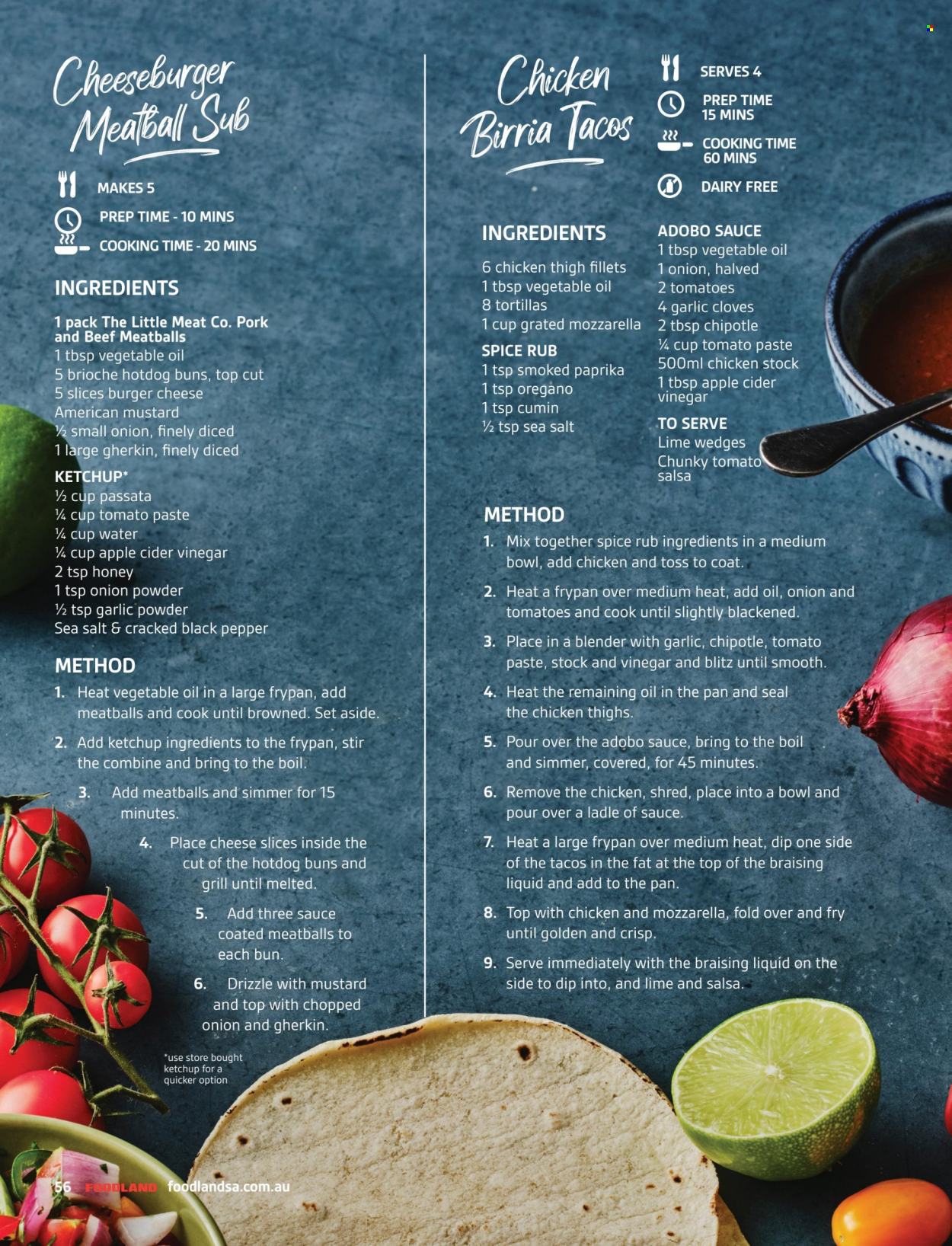 Foodland catalogue. Page 56