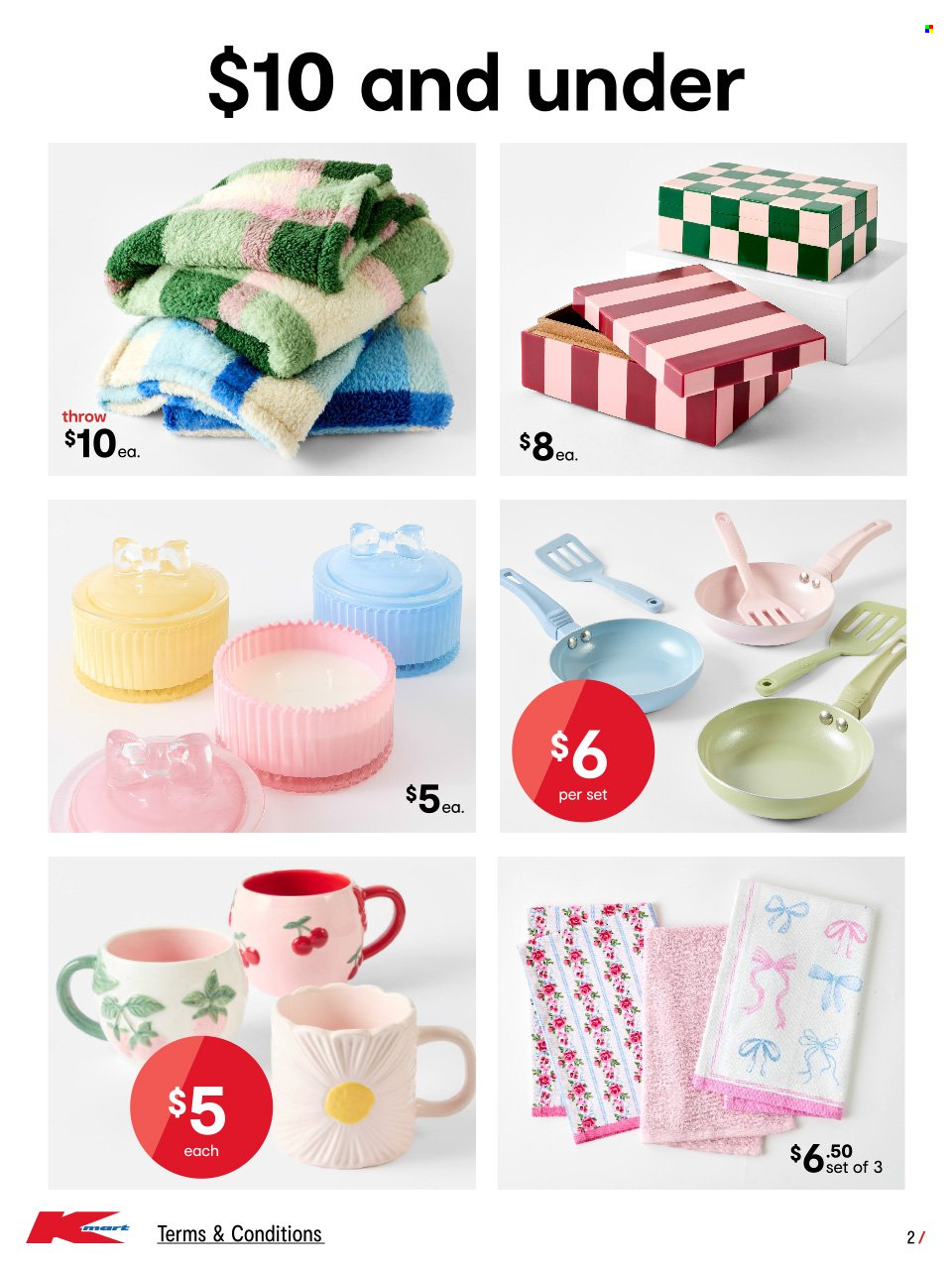 Kmart catalogue - 23.7.2026 - 12.8.2026. Page 2