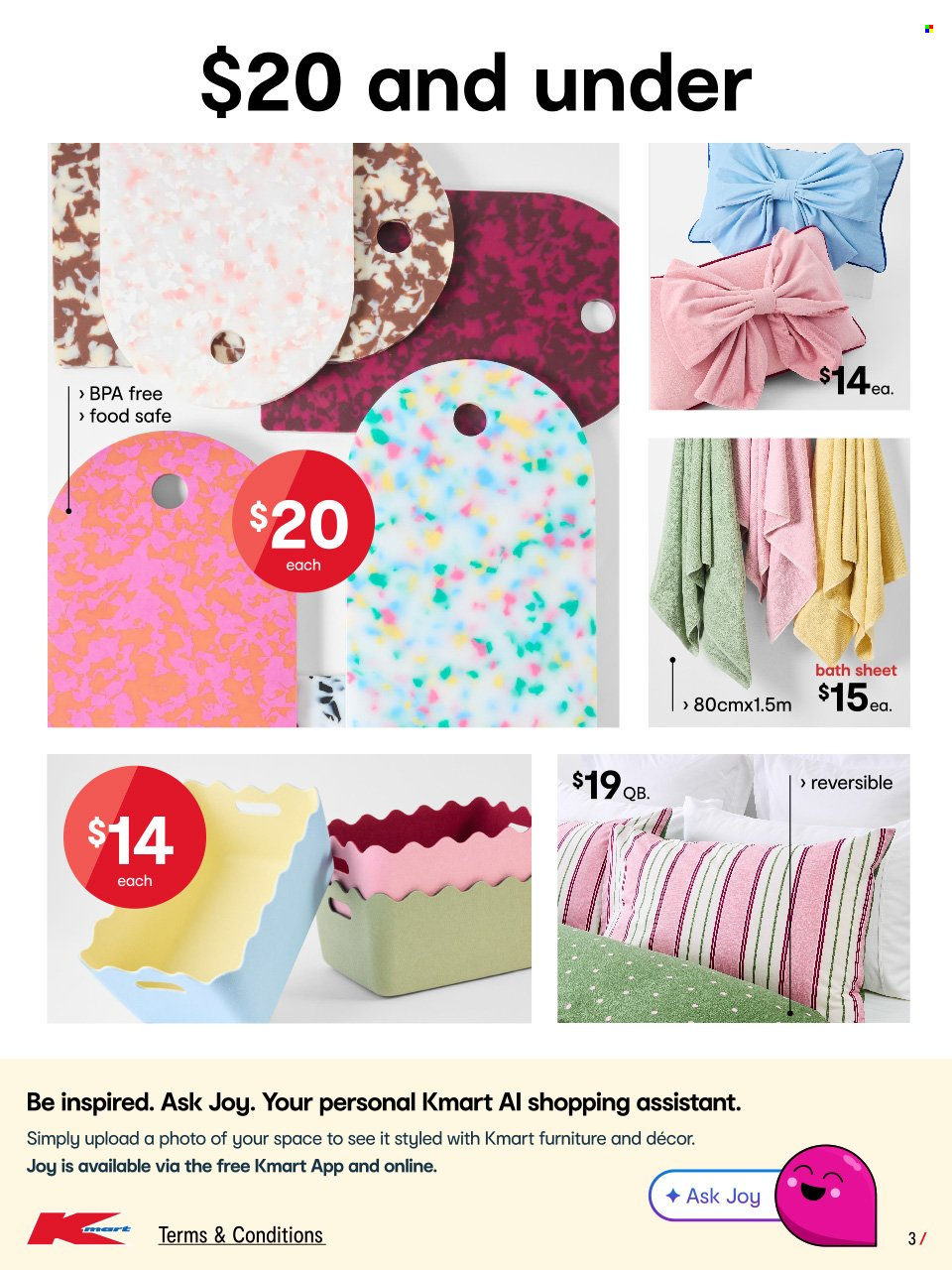 Kmart catalogue - 23.7.2026 - 12.8.2026. Page 3