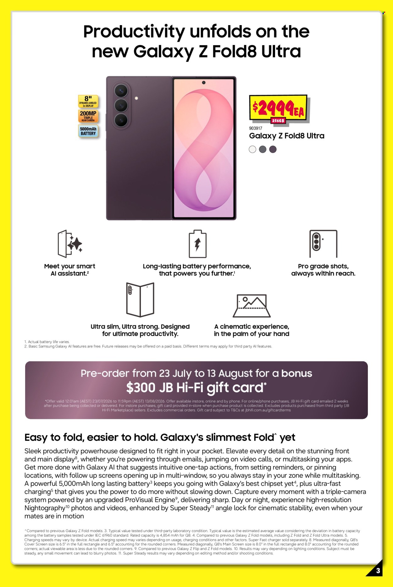 JB Hi-Fi catalogue - 23.7.2026 - 13.8.2026. Page 3