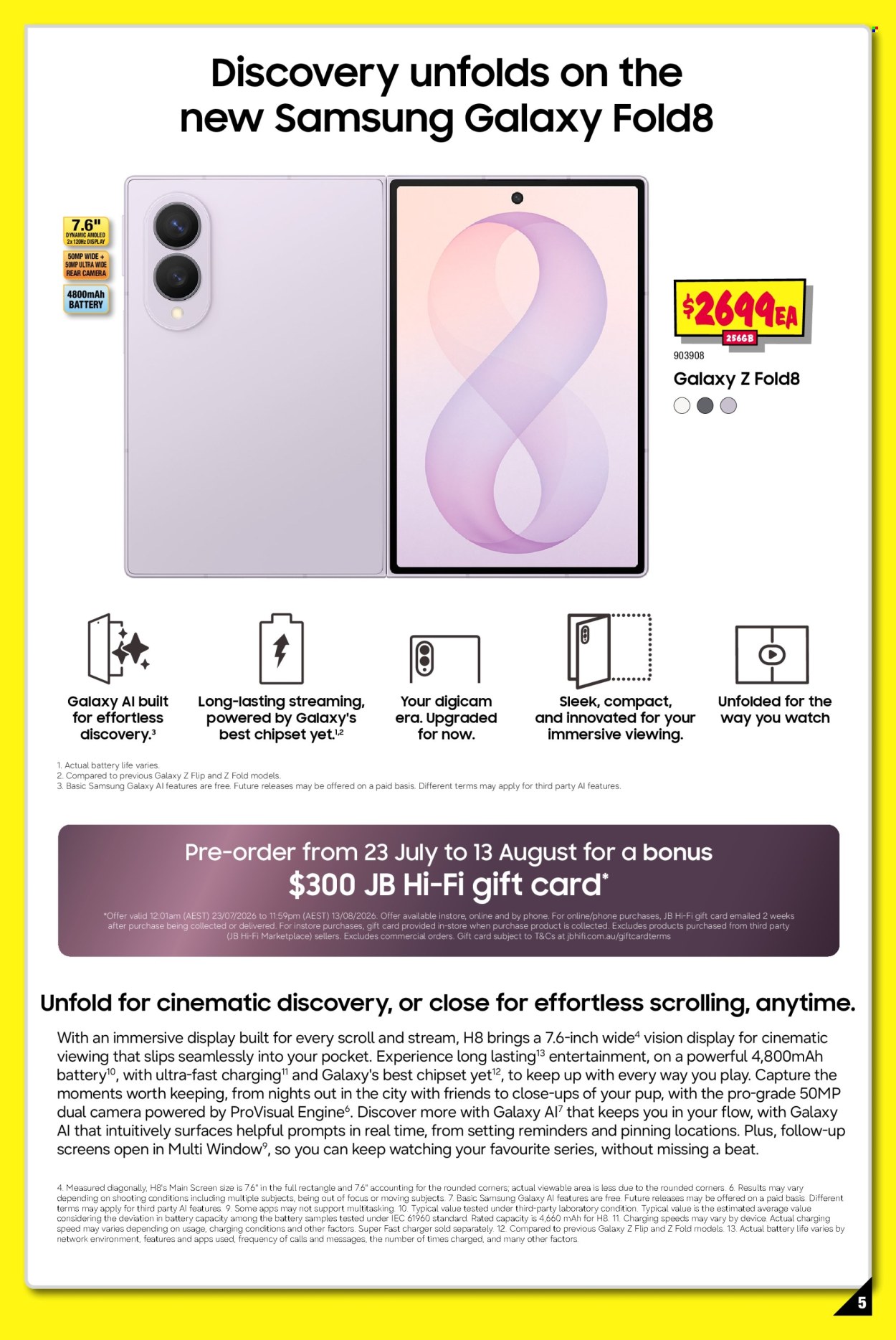 JB Hi-Fi catalogue - 23.7.2026 - 13.8.2026. Page 5