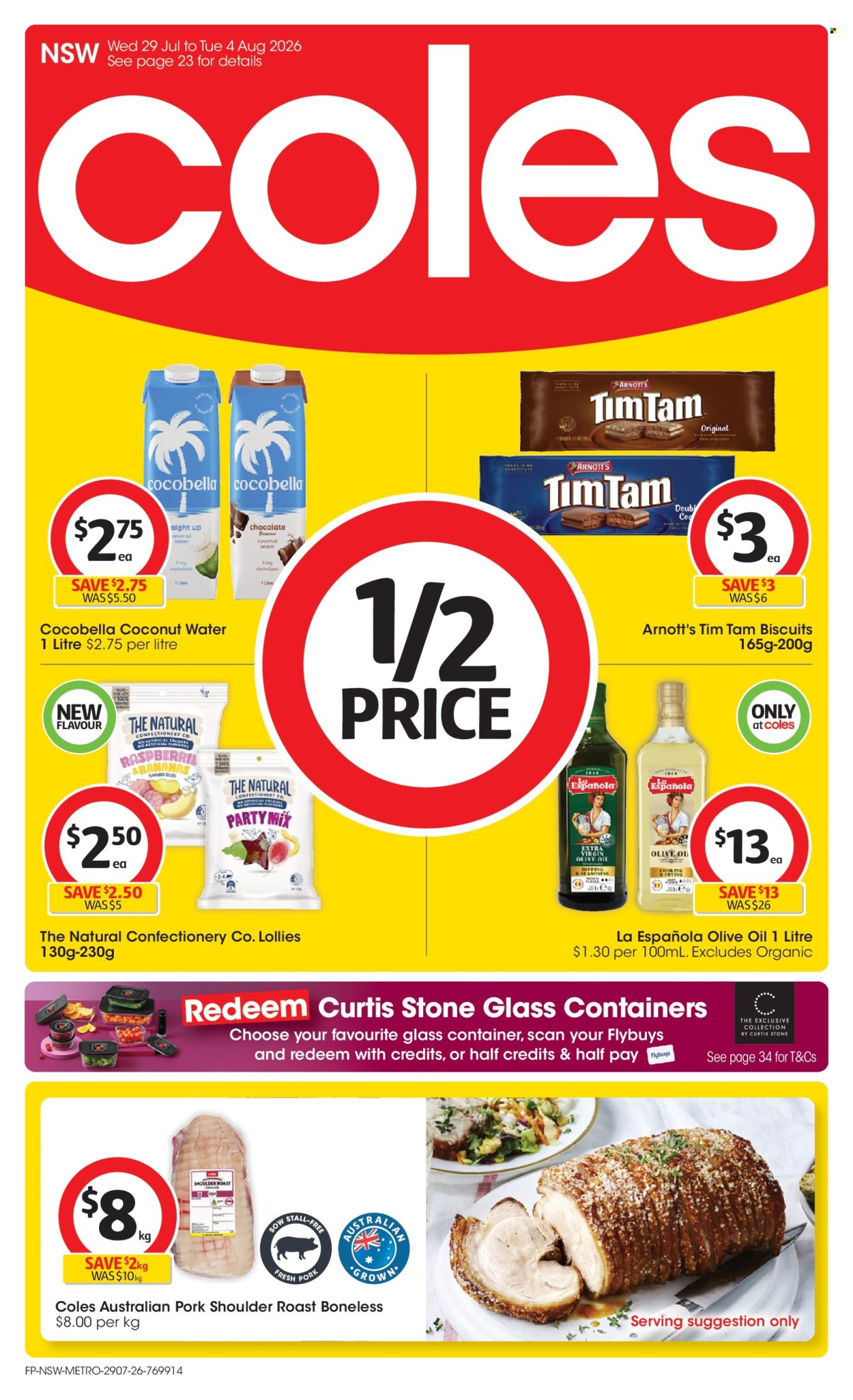 Coles catalogue - 29.7.2026 - 4.8.2026. Page 1