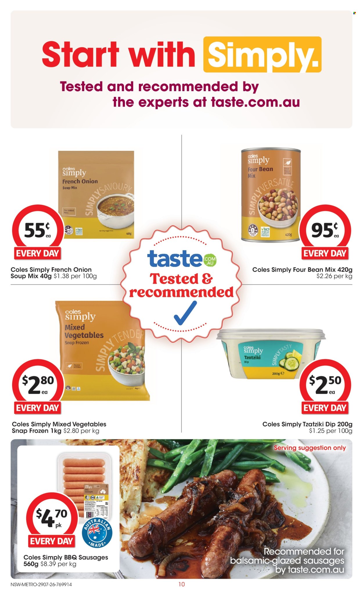 Coles catalogue - 29.7.2026 - 4.8.2026. Page 10