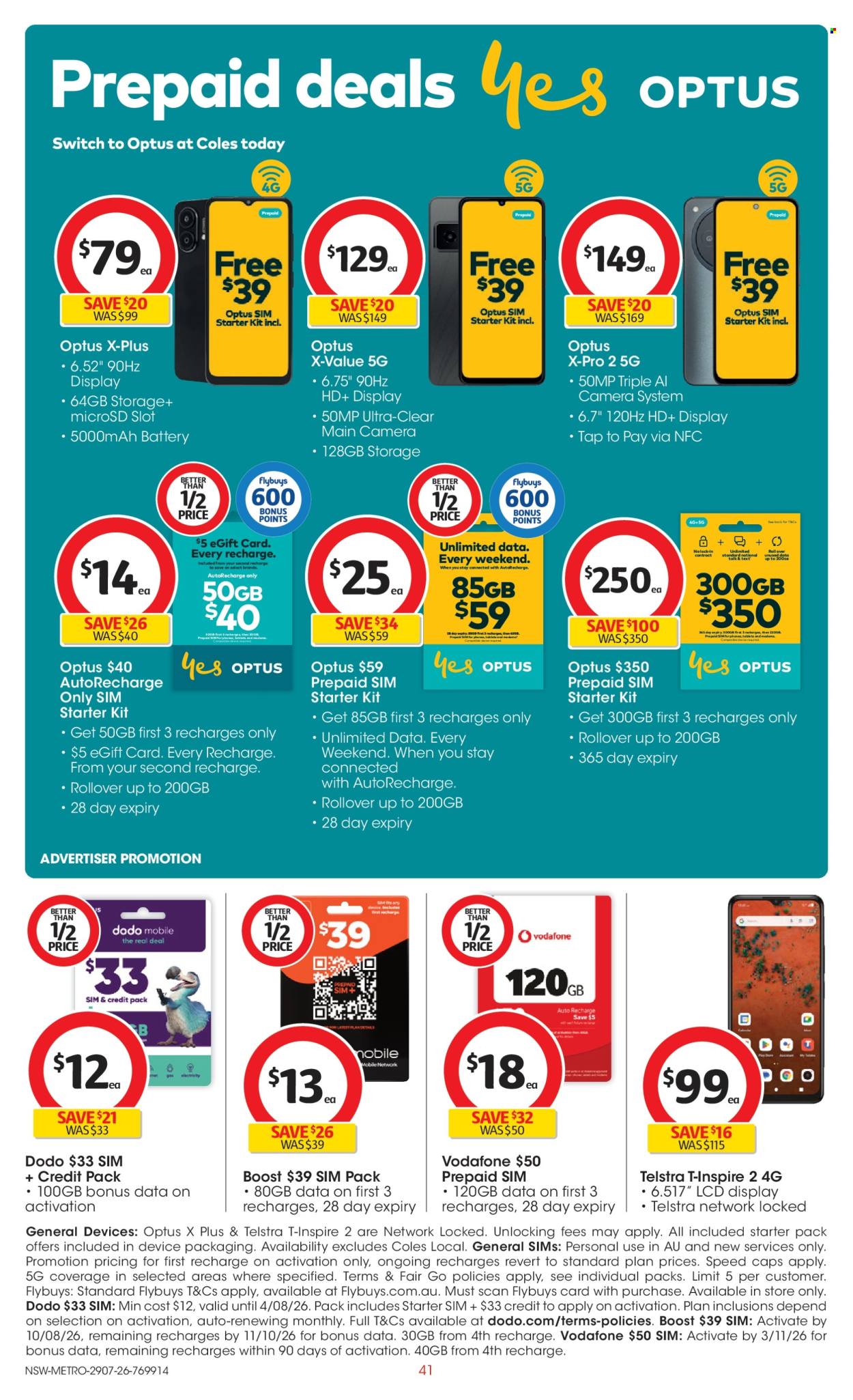 Coles catalogue - 29.7.2026 - 4.8.2026. Page 41