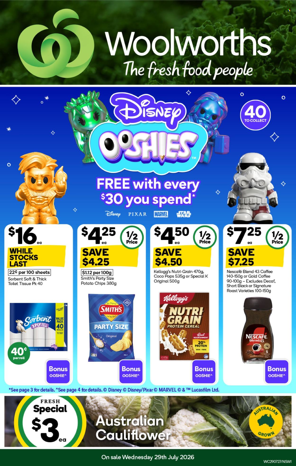 Woolworths catalogue - 29.7.2026 - 4.8.2026. Page 1