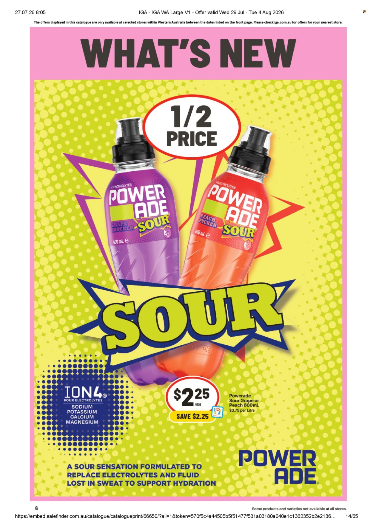 IGA catalogue - 29.7.2026 - 4.8.2026. Page 7