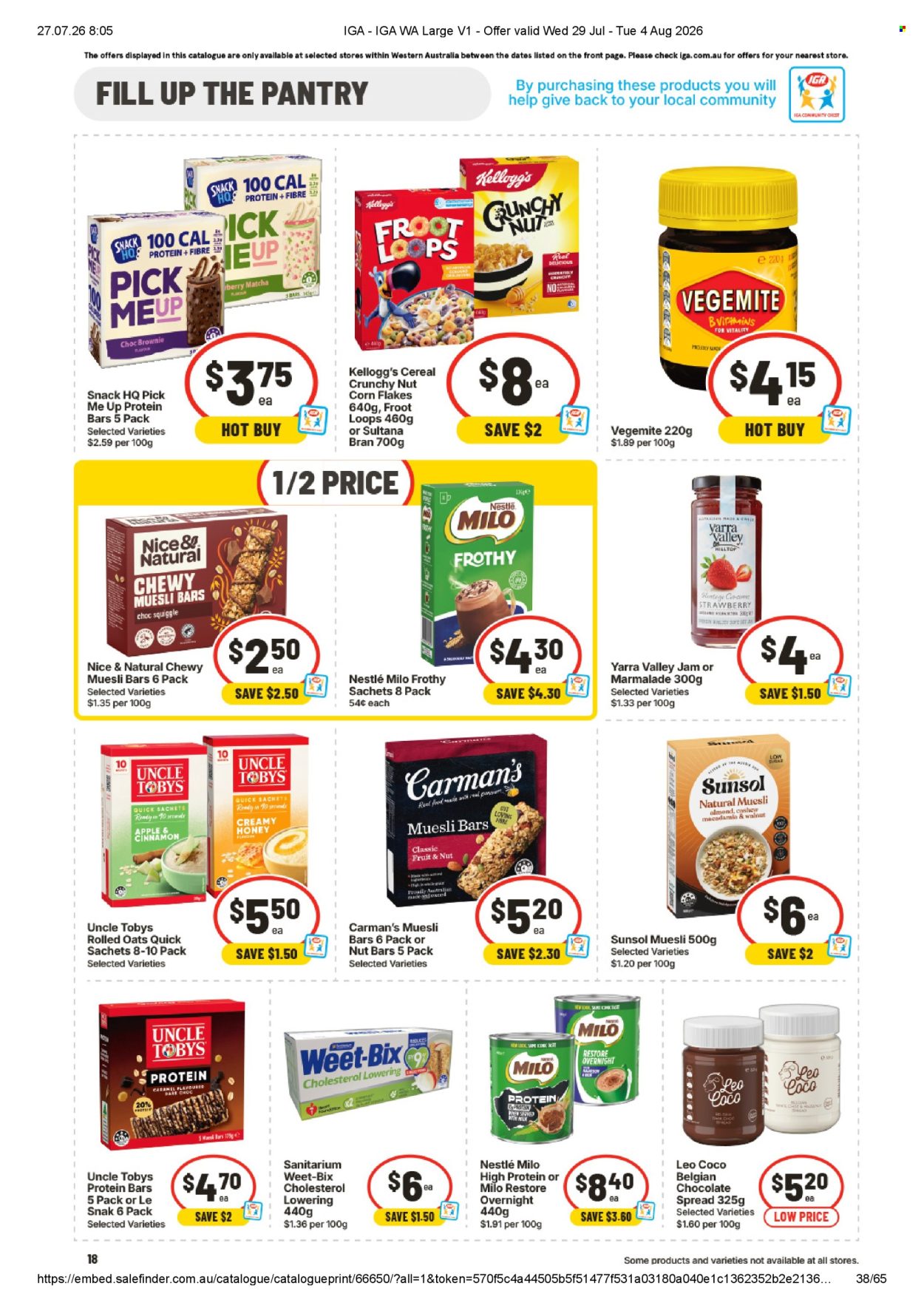 IGA catalogue - 29.7.2026 - 4.8.2026. Page 19
