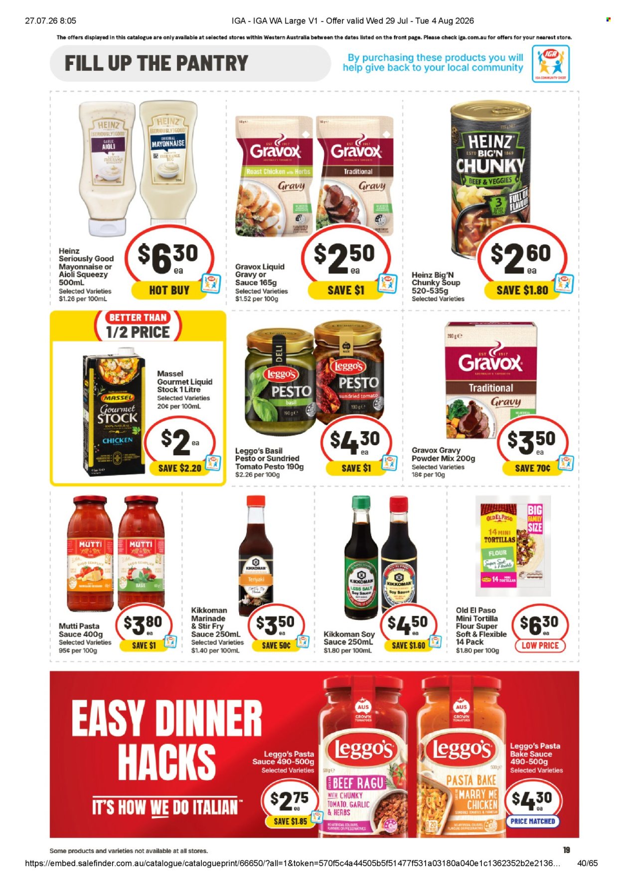 IGA catalogue - 29.7.2026 - 4.8.2026. Page 20