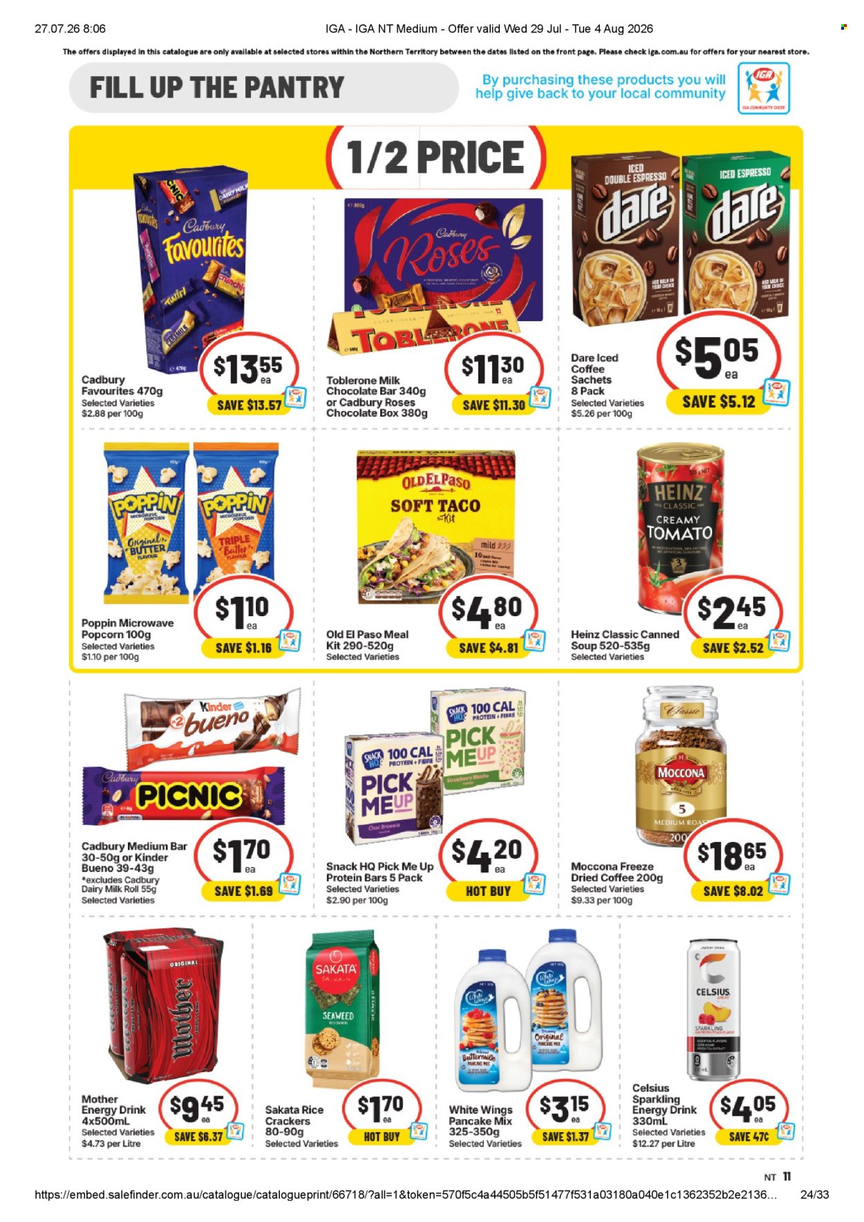 IGA catalogue - 29.7.2026 - 4.8.2026. Page 12