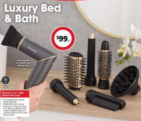 Brooklyn 6-in-1 High Speed Hair Dryer