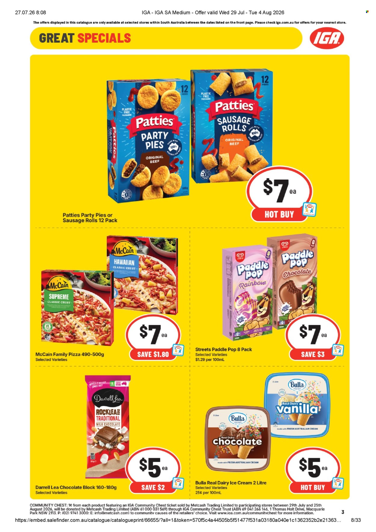IGA catalogue - 29.7.2026 - 4.8.2026. Page 4