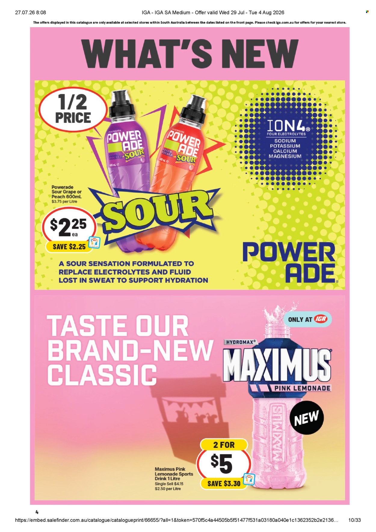IGA catalogue - 29.7.2026 - 4.8.2026. Page 5