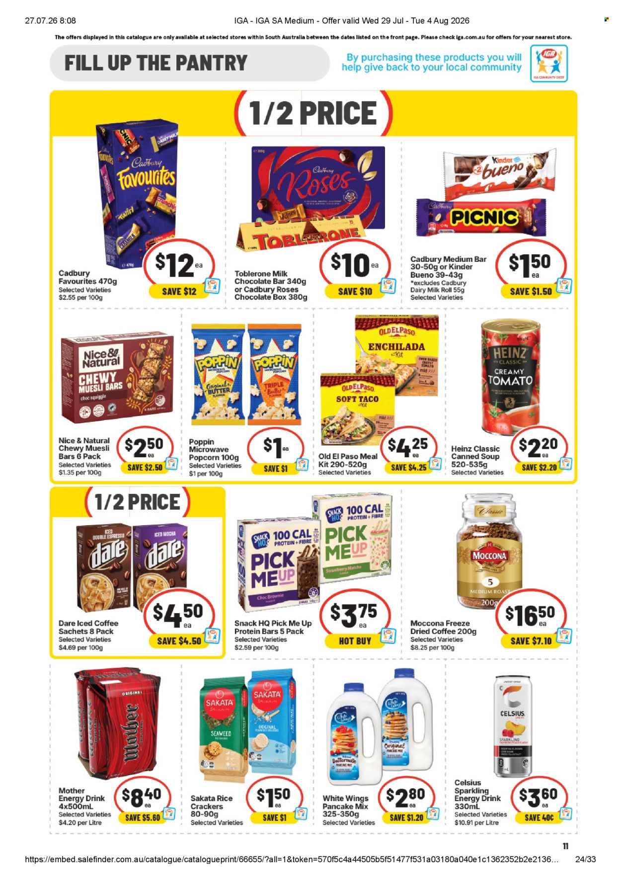 IGA catalogue - 29.7.2026 - 4.8.2026. Page 12