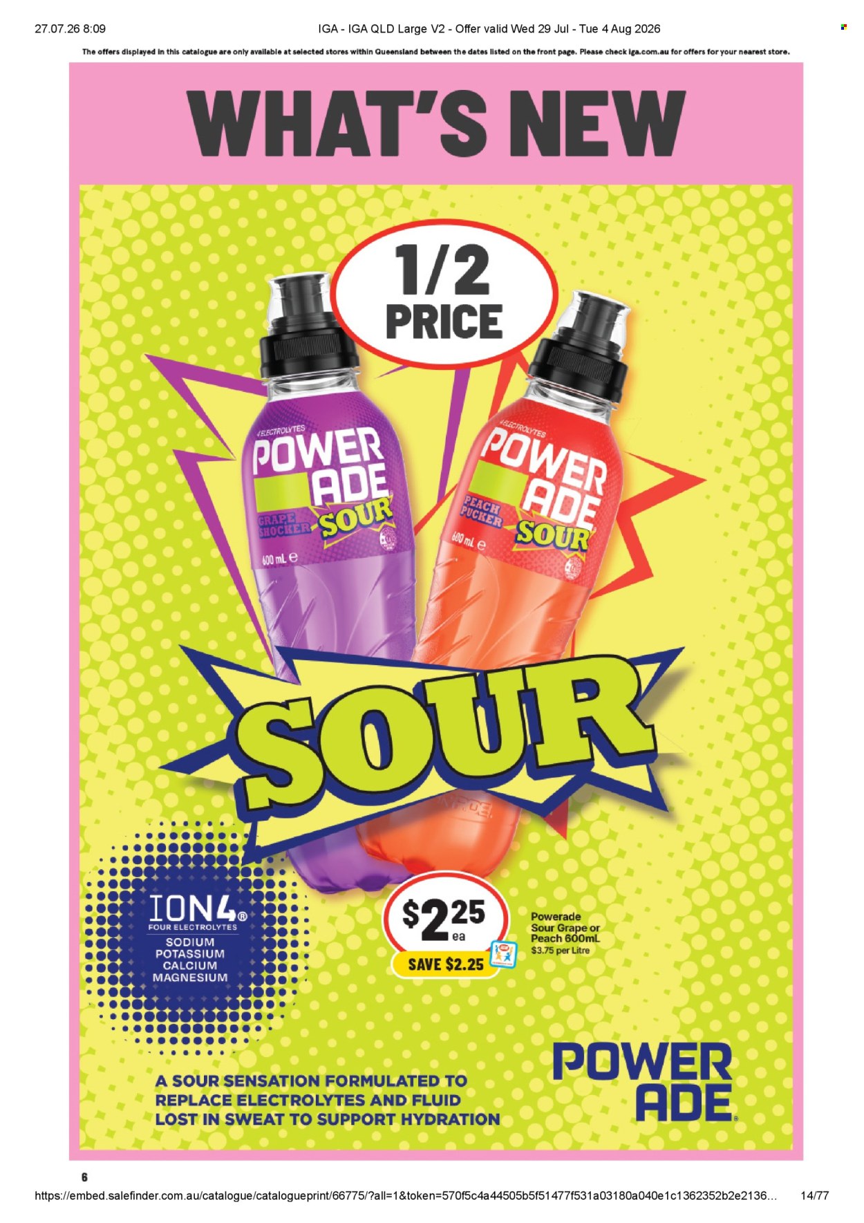 IGA catalogue - 29.7.2026 - 4.8.2026. Page 7