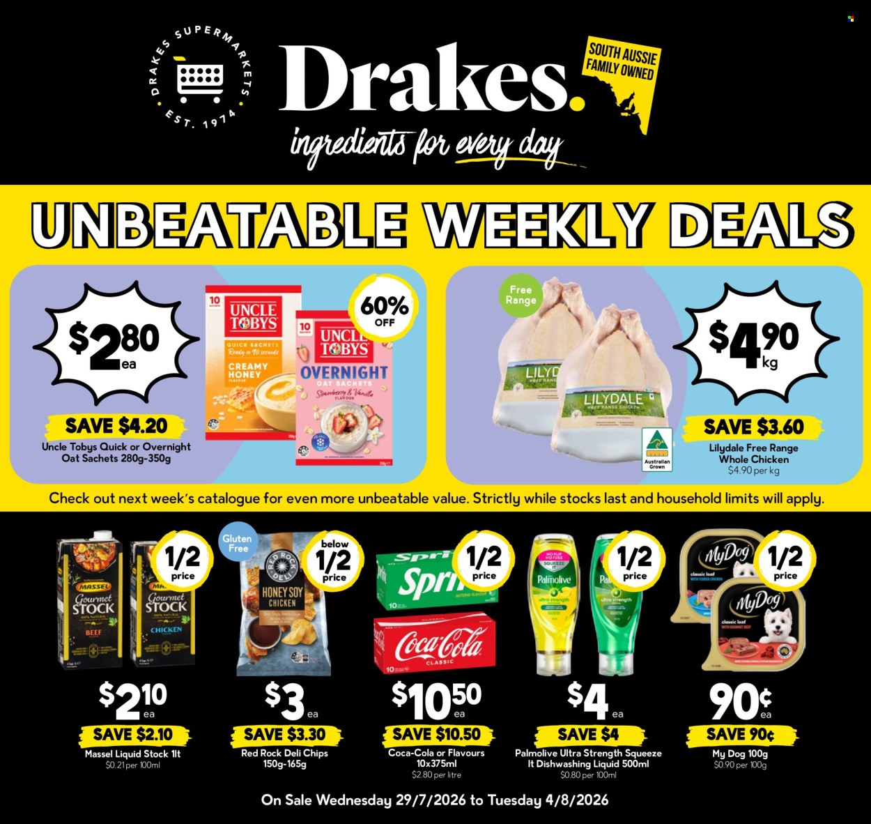 Drakes catalogue - 29.7.2026 - 4.8.2026. Page 1