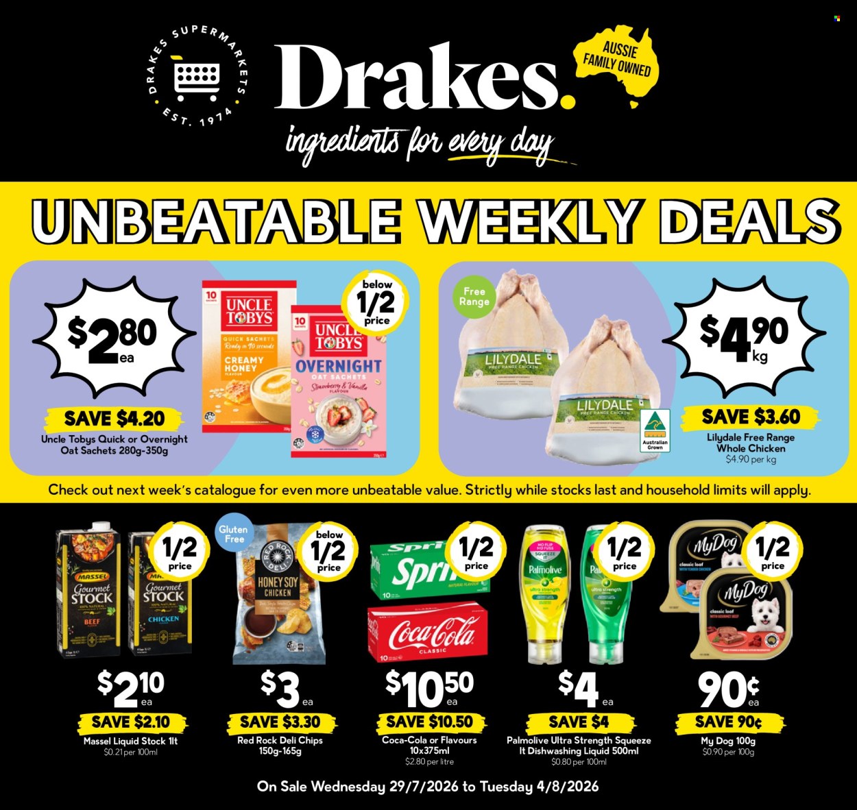 Drakes catalogue - 29.7.2026 - 4.8.2026. Page 1