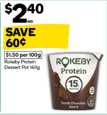 Rokeby Protein Dessert Pot 160g