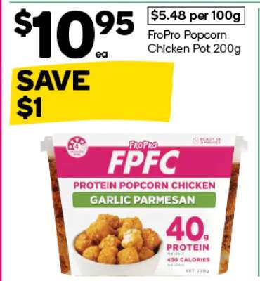 FroPro Popcorn Chicken Pot 200g
