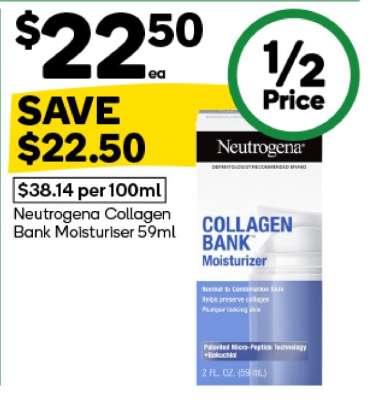 Neutrogena Collagen Bank Moisturiser 59ml
