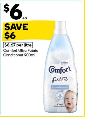 Comfort Ultra Fabric Conditioner 900ml