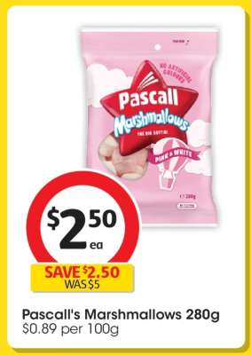 Pascall's Marshmallows 280g