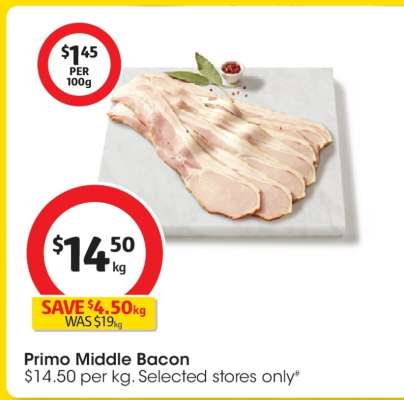 Primo Middle Bacon