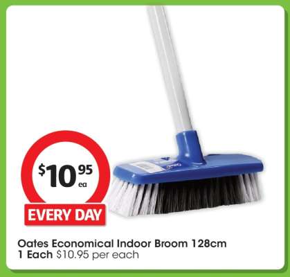 Oates Economical Indoor Broom 128cm