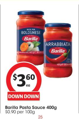 Barilla Pasta Sauce 400g