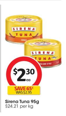 Sirena Tuna 95g
