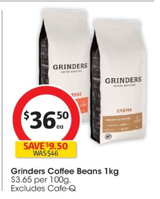 Grinders Coffee Beans 1kg