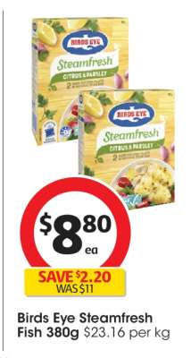 Birds Eye Steamfresh Fish 380g