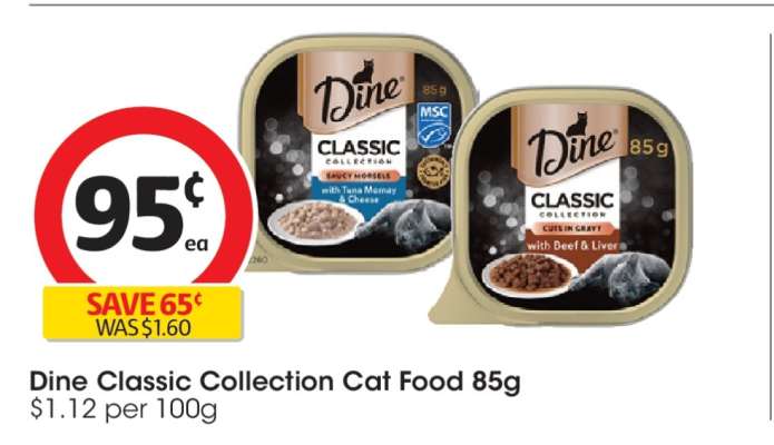 Dine Classic Collection Cat Food 85g