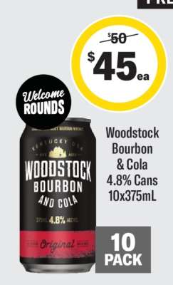 Woodstock Bourbon & Cola