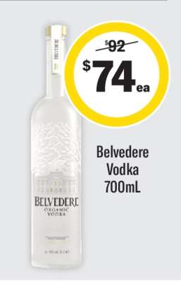 Belvedere Vodka 700mL