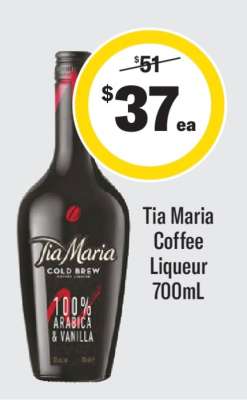 Tia Maria Coffee Liqueur 700mL