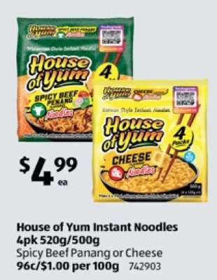 House of Yum Instant Noodles