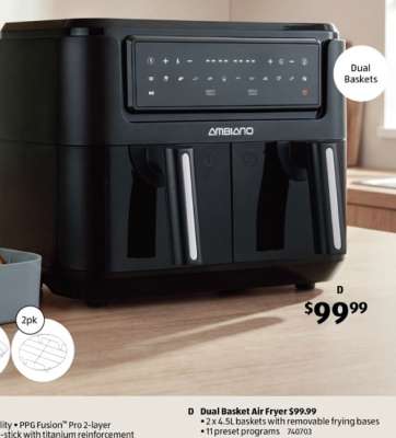 Dual Basket Air Fryer