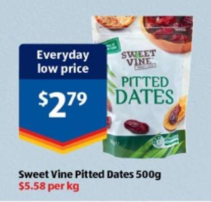 Sweet Vine Pitted Dates 500g