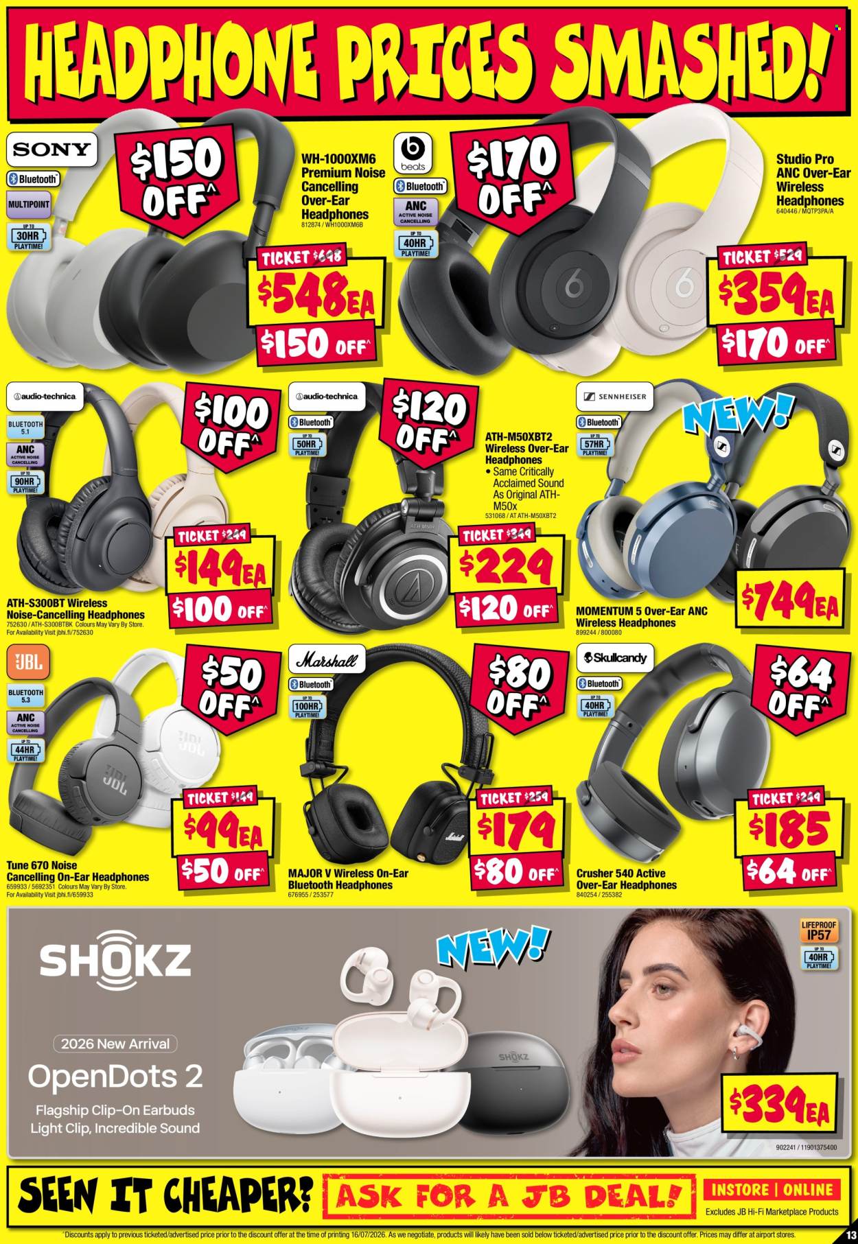 JB Hi-Fi catalogue - 30.7.2026 - 12.8.2026. Page 13